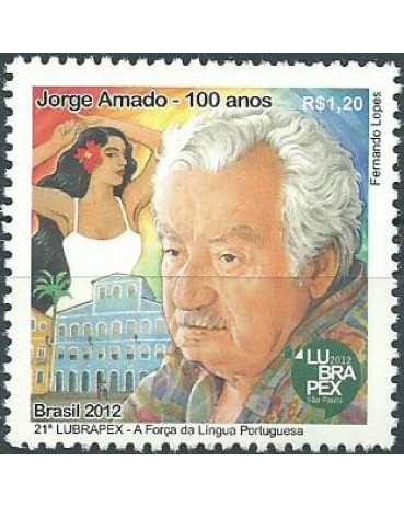 C3238 JORGE AMADO - 2012  -  7872   MINT